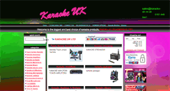 Desktop Screenshot of karaoke-uk.co.uk